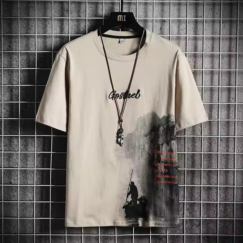 2024 Manufacturer Wholesale High Quality Men's Shirts Short Sleeve Fashion Men's T-Shirts