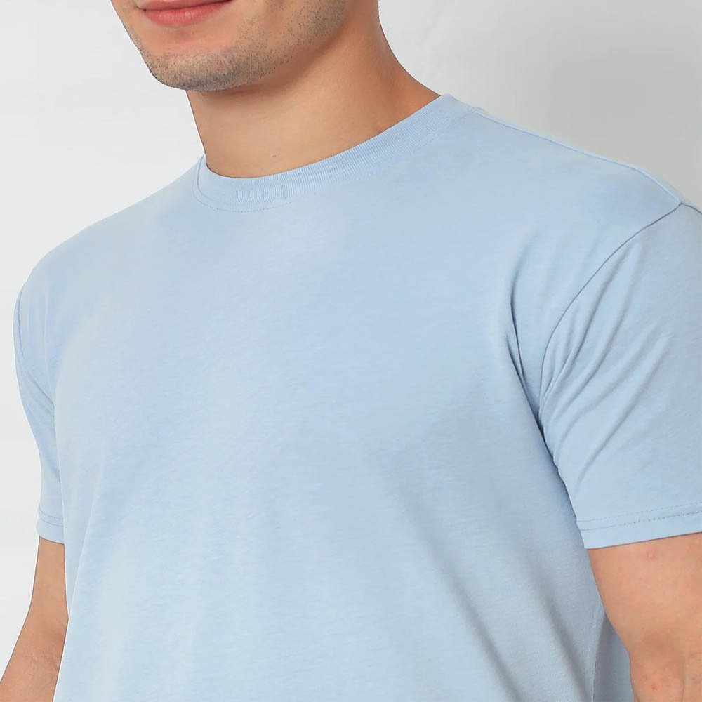Super Soft Basic Peach T-ShirtCustom Branded Logo Tee T Shirts Solid T-Shirt with Crew Neck and Short Sleeves T Shirts