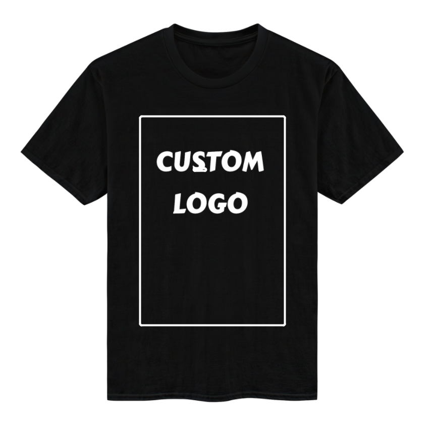 Custom Logo Plain Printing Oversize Cotton Box Loose Fit Graphic Blank Unisex Plus Size T-shirt White Tee Men's T Shirt for Men