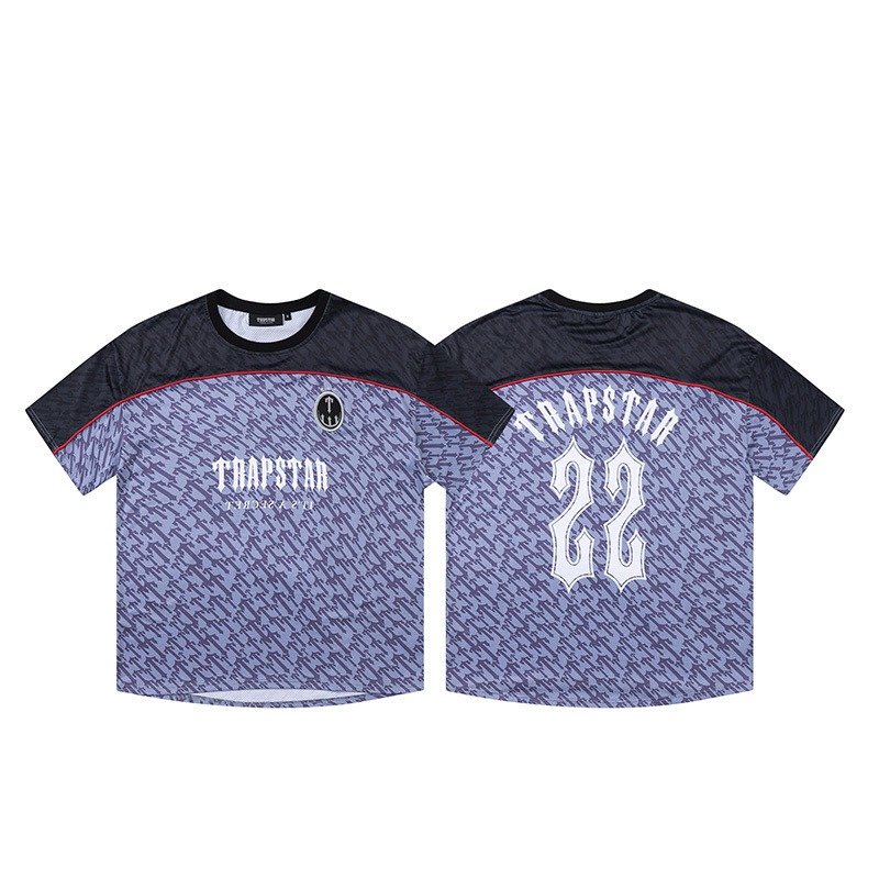 TrapstarHigh quality comfort cyberpunk movement Short sleeve T-shirt.Men's T-shirt