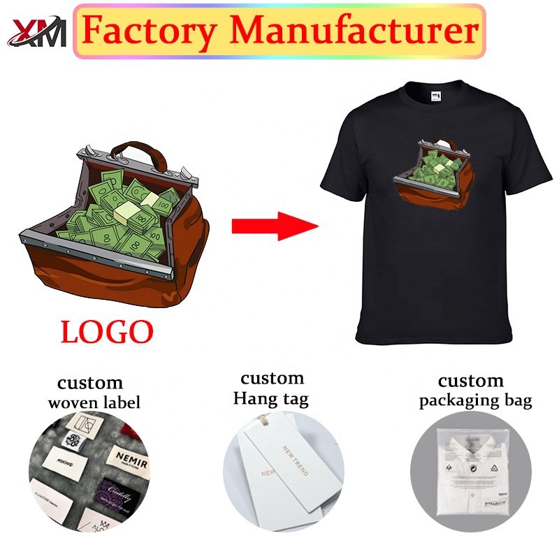 Manufacturer Hot Sell Custom Foam 3d Logo 100% Cotton Plain Oversized Tshirt Heavy Weight Men Puff Print Tee Men'S T-Shirts