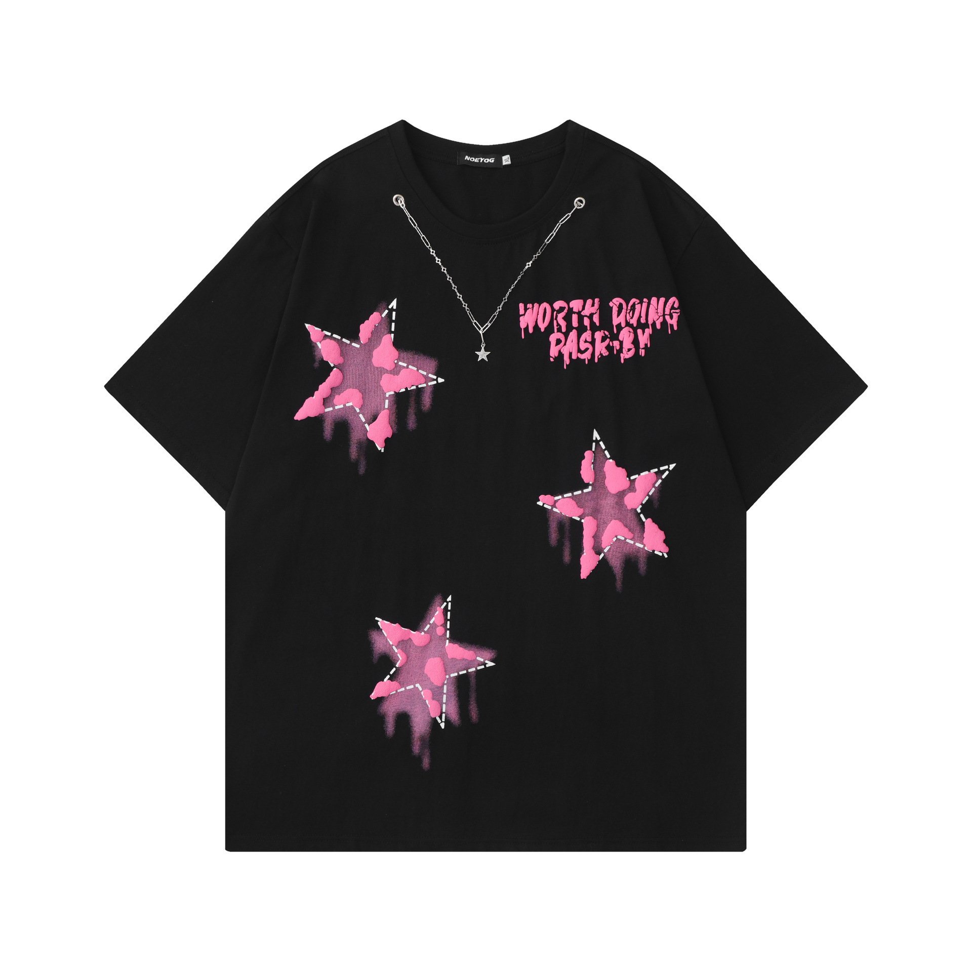 Custom 3D Puff Print T-Shirt High Quality Organic Cotton Drop Shoulder Heavyweight Unisex 100% Cotton Knitted Logo Men's T-Shirt