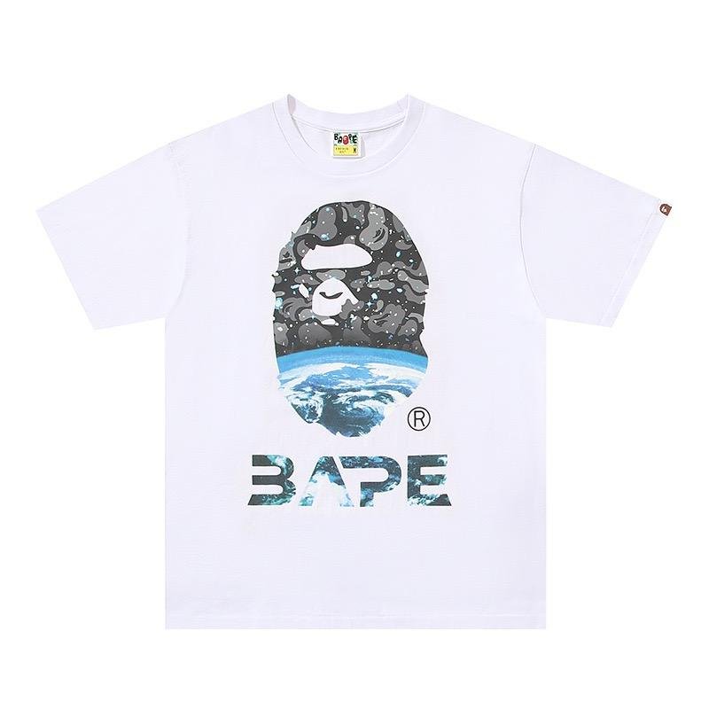 2024 New style Top Quality BAPEES brand Fashion Designer T Shirt Men Trendy Printed Tshirt Casual sports bapees T-shirt