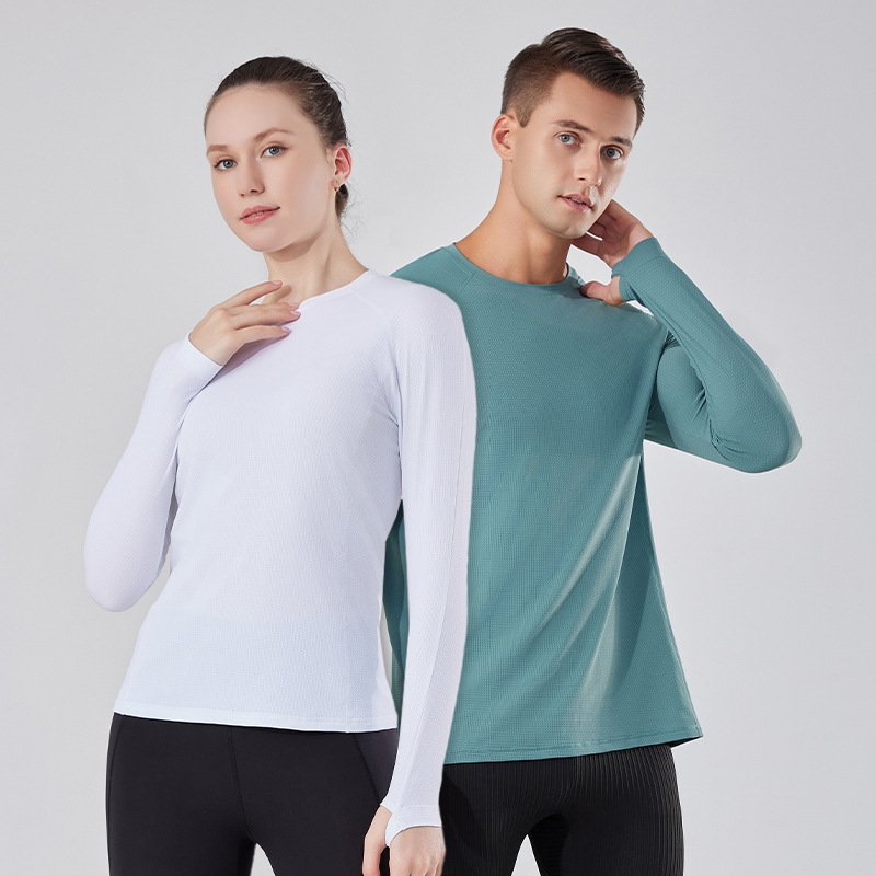 RUIQUWIN OEM Fashionable New Design Solid Running T-shirt Gym Fitness Autumn Winter Long Sleeve T Shirts For Men