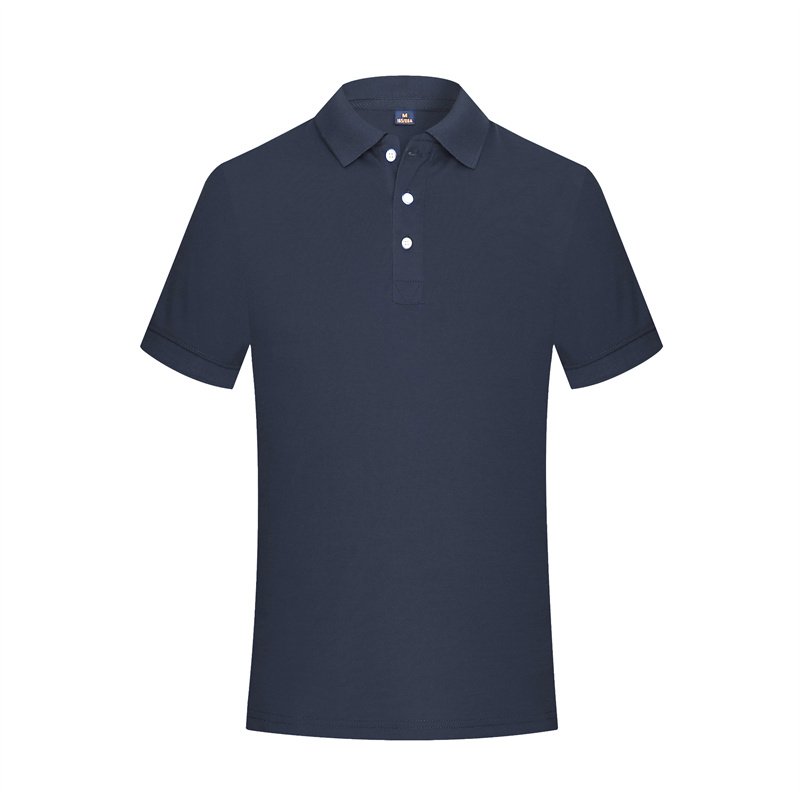 New Men's polo shirt men's cotton short-sleeved shirt brand sportswear collar men's tailored polo shirt S-4XL