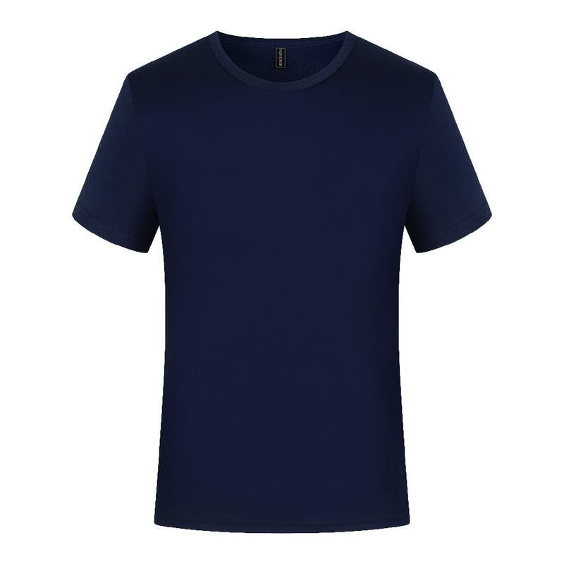 Wholesale High Quality OEM Custom Your Brand Logo 100% Cotton Tshirt Blank Men T Shirt Plain Casual Men's T-shirts