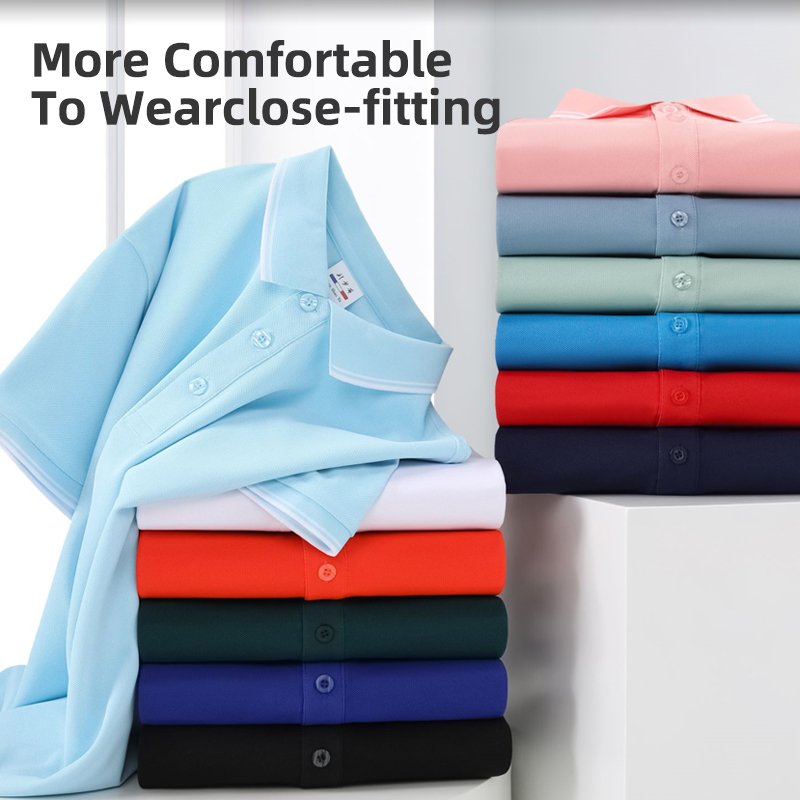 Wholesale Price Polo Shirts Cotton T Shirt Hot Sublimation Polyester Fit Golf T Shirts For Men High Quality