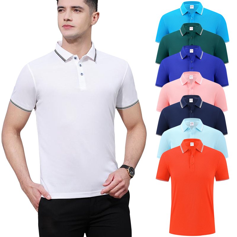 Wholesale Price Polo Shirts Cotton T Shirt Hot Sublimation Polyester Fit Golf T Shirts For Men High Quality