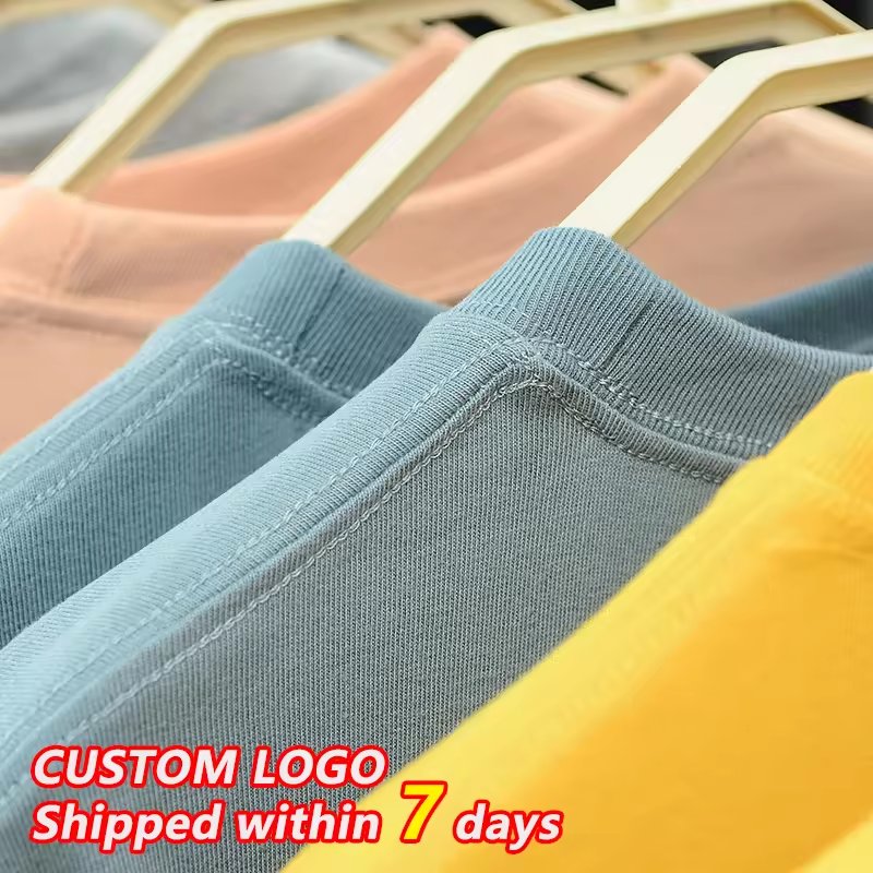 Wholesale Friendly High Quality Men's Tee Custom Sublimation Men's T-shirts Drop Shoulder Blanks T-shirts For Summer