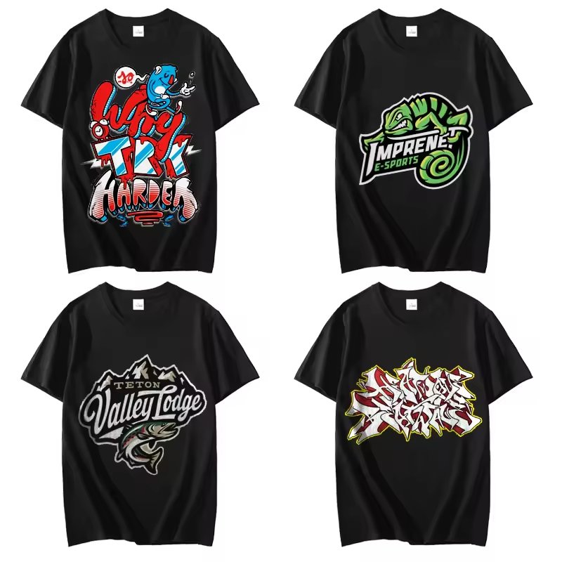 Wholesale Friendly High Quality Men's Tee Custom Sublimation Men's T-shirts Drop Shoulder Blanks T-shirts For Summer