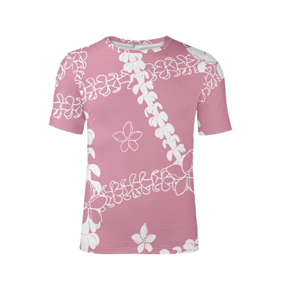 Low Price Plus Size Short Sleeve t-Shirts Pikake Arabian Jasmine Men's t-Shirt Print On Demand Custom Wholesale