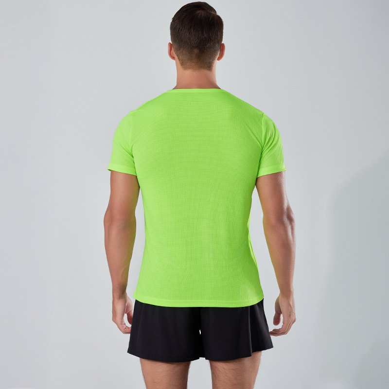 Customized Cheap Wholesale Blank Men 100% Polyester Quick Dry Tshirts Printing Logo Sports Men's T-shirts