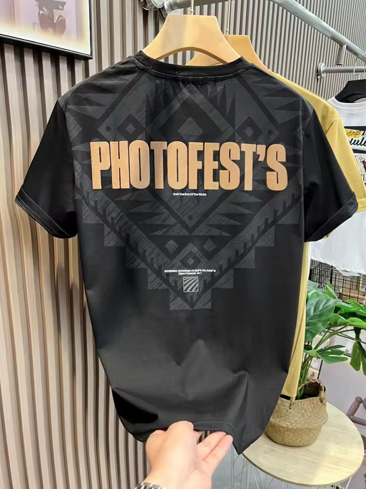Cotton Oversized Tshirt For Men Clothing Manufacturers Custom Printing Graphic Streetwear Men'S T-Shirts
