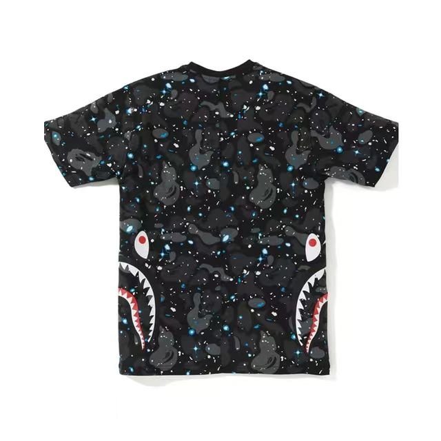 wholesale New Ape Head for Bapes shirt printing Men's T-shirts Drop Shoulder Loose T shirt Top Tee Shirts T-shirt Streetwear
