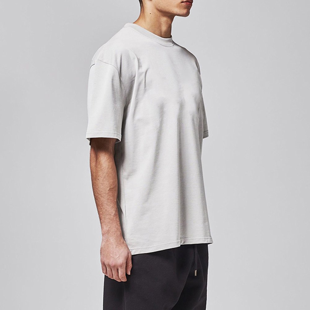 2024 Best Quality Direct Factory Wholesale Trendy 100% Cotton Black Oversized T-shirt Hip Hop Plain Men T-shirt