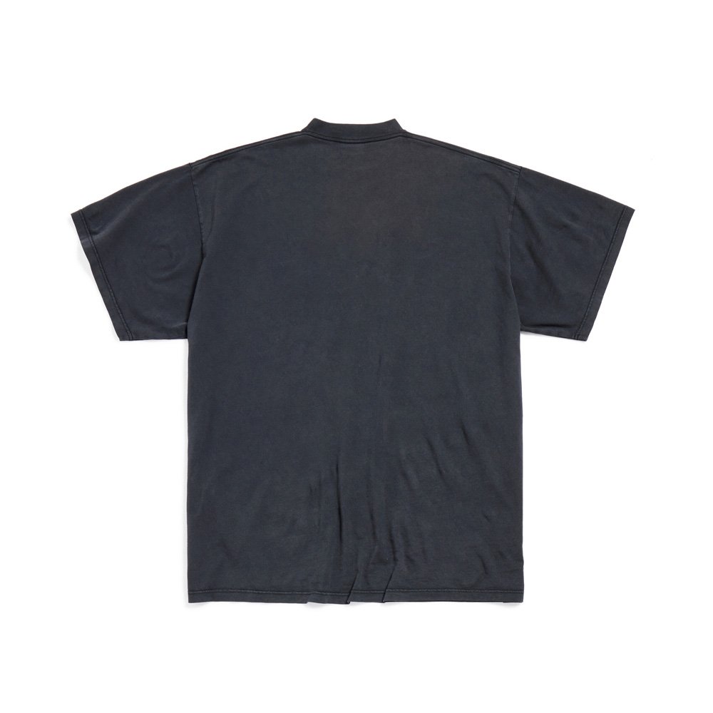 custom heavyweight 300 gsm acid wash screen printing t shirt oversize high neck men's t-shirt