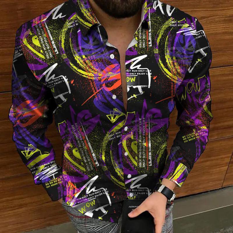 New Arrival Luxe Men's Shirts Custom Men's Designer Long Sleeve Shirts Slim Fit Men's Casual Shirts chemise pour homme