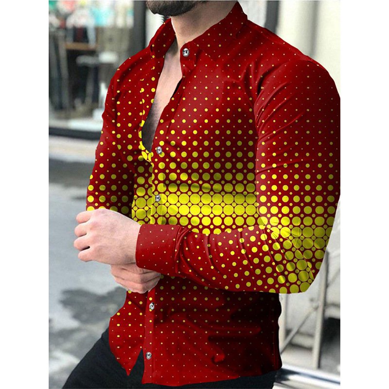 New Arrival Luxe Men's Shirts Custom Men's Designer Long Sleeve Shirts Slim Fit Men's Casual Shirts chemise pour homme