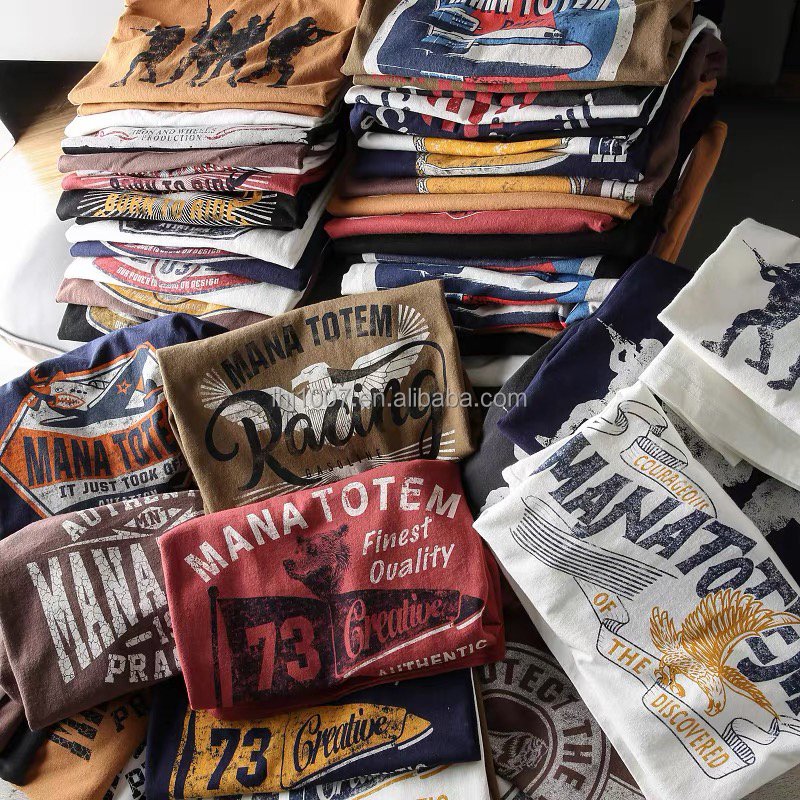 Wholesale 100% Cotton Custom summer Men's T Shirt Men Oversized Short Sleeve T-Shirt For Man