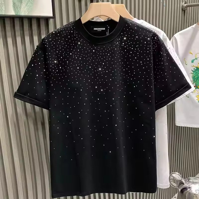 2024 Newest custom 100% cotton shirt printing custom branded men's t-shirts T-shirt uomo