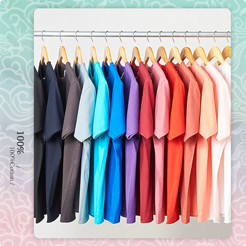 Factory Customized High Quality 250Gsm Loose Men'S Blank Heavyweight Cotton T-Shirts