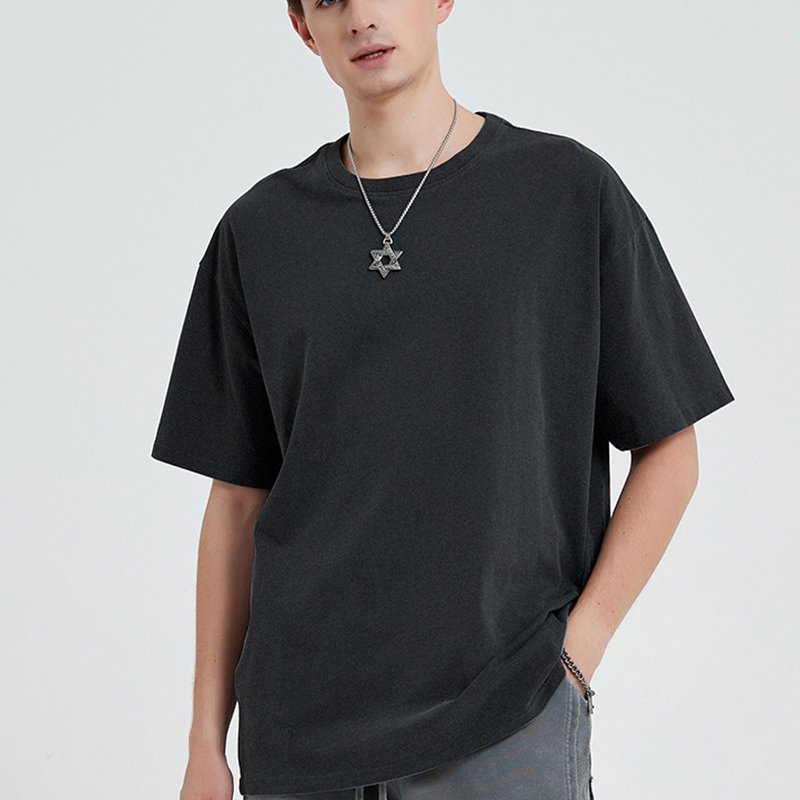 street style cotton unisex clothes t-shirts 260 grams is heavy tee shirt sport a sleep tee plain wholesale dtg custom t shirt