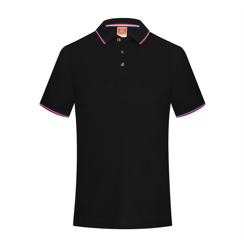 Custom logo wholesale high quality pure white sport golf uniform short sleeved solid men's polo shirt printed polo shirt