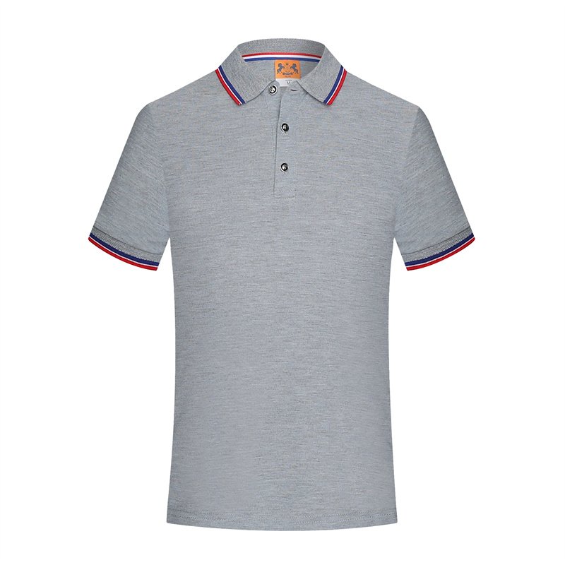 Custom logo wholesale high quality pure white sport golf uniform short sleeved solid men's polo shirt printed polo shirt
