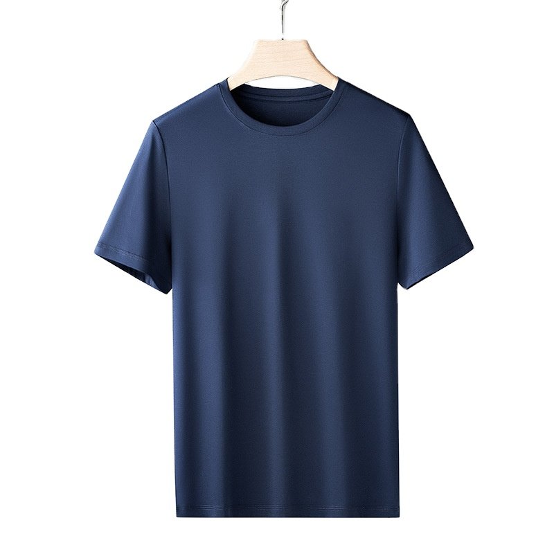 Oem customized logo design round neck cotton slim biggest printed short-sleeved men's T-shirt