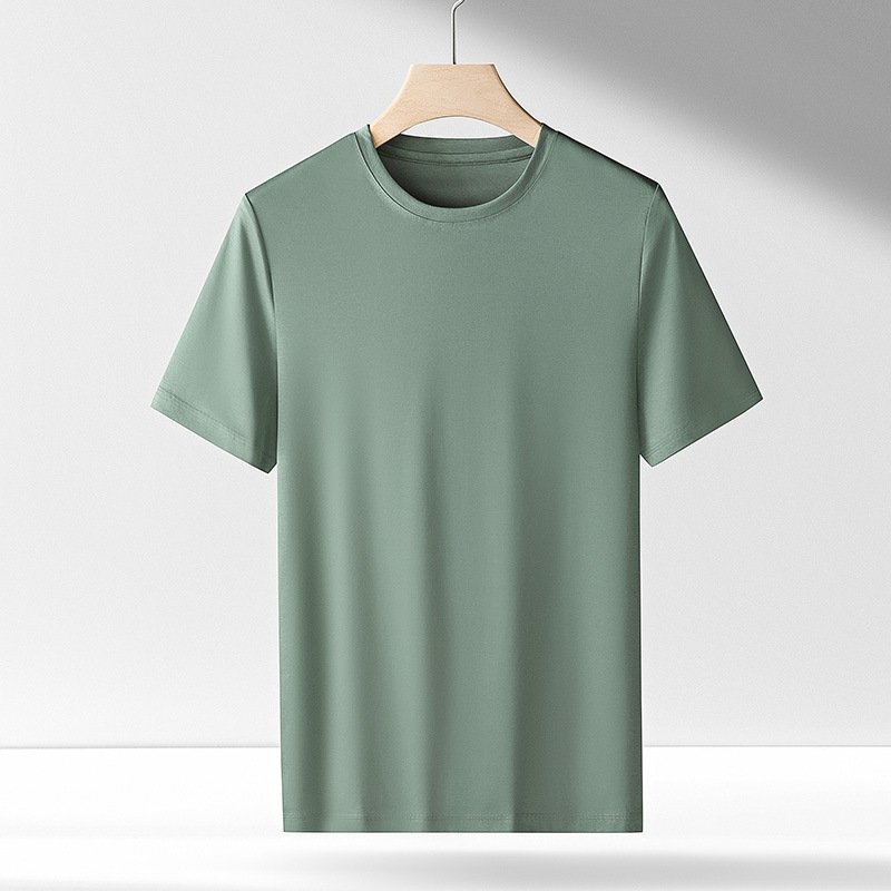 Oem customized logo design round neck cotton slim biggest printed short-sleeved men's T-shirt