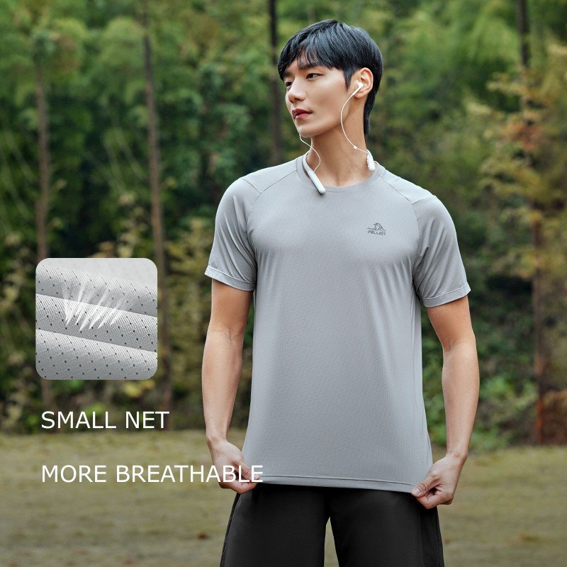 OEM ODM quick dry men's t-shirts 2024 Spring & Summer Sports Running Outdoor GYM Tee shirt