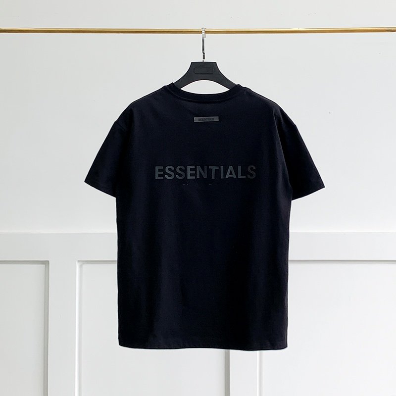 ESSENTIALS KAREEM Customized 100% Cotton Large Size Printed XL Solid Color Casual Short Sleeve Men's T-Shirt