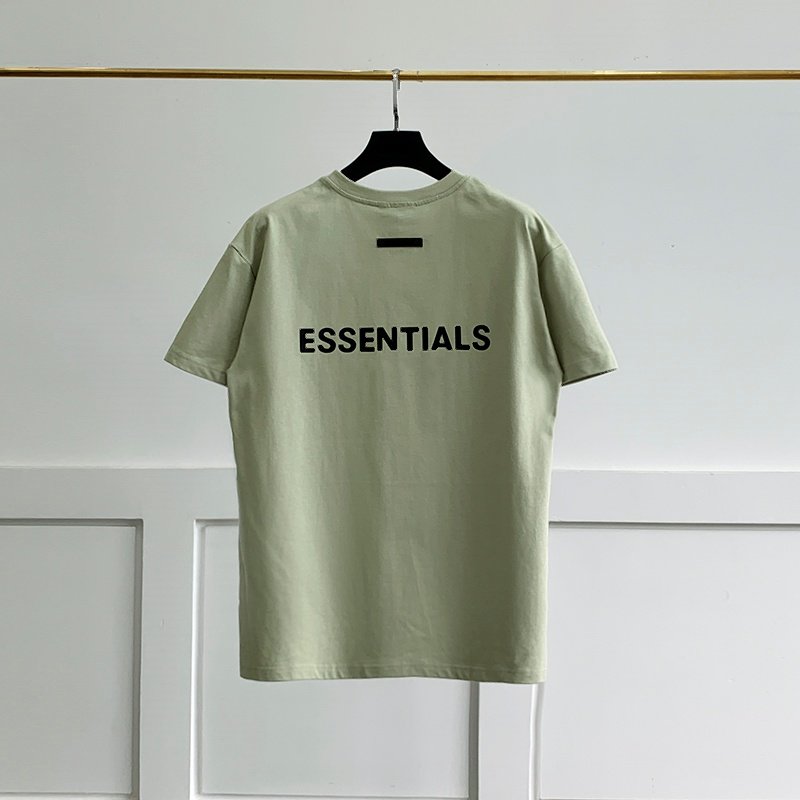 ESSENTIALS KAREEM Customized 100% Cotton Large Size Printed XL Solid Color Casual Short Sleeve Men's T-Shirt