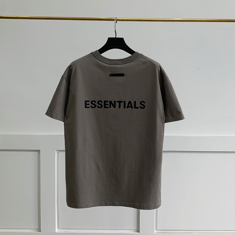 ESSENTIALS KAREEM Customized 100% Cotton Large Size Printed XL Solid Color Casual Short Sleeve Men's T-Shirt