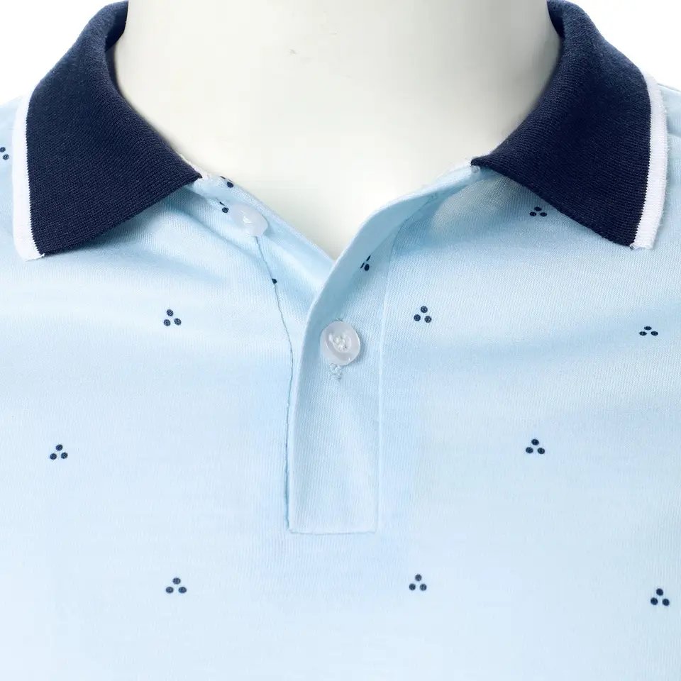 Hot Selling Tipping Collar Polo T Shirt 100% Cotton Embroidery OEM Services Pakistani Manufacturing Company Affordable Prices