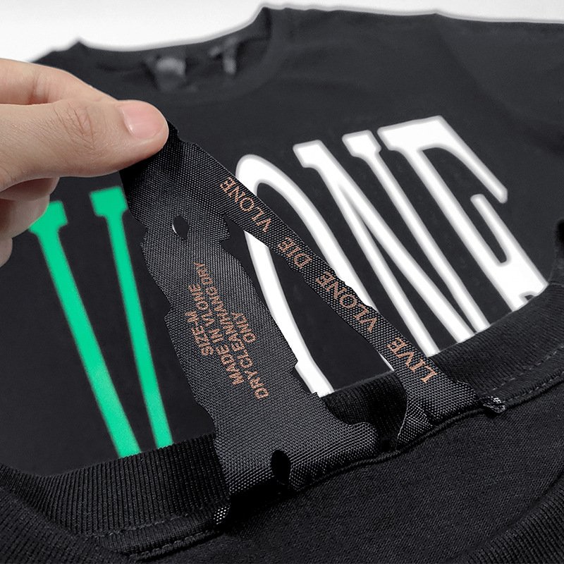 2023 High Quality Unisex Breathable T-shirt Accept Customize Essential Vlones Designer Famous Brand Cotton Men's T-shirts