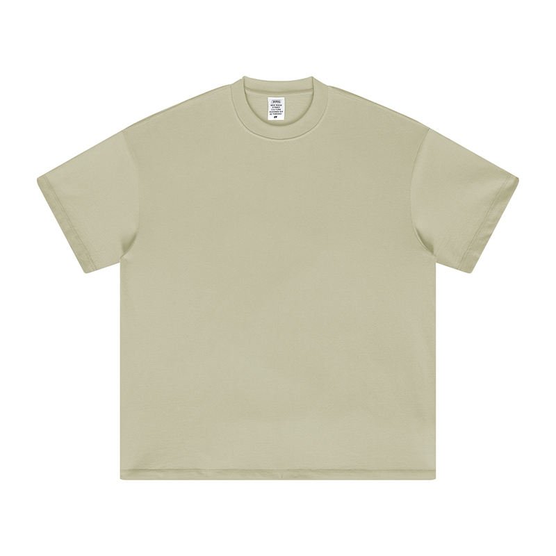 305 gsm 100% cotton Custom Off Shoulder Plain Blank Oversize men's t-shirt Wholesale