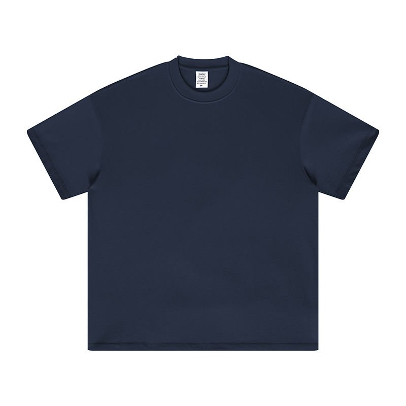 305 gsm 100% cotton Custom Off Shoulder Plain Blank Oversize men's t-shirt Wholesale