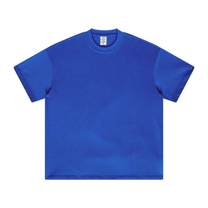 305 gsm 100% cotton Custom Off Shoulder Plain Blank Oversize men's t-shirt Wholesale