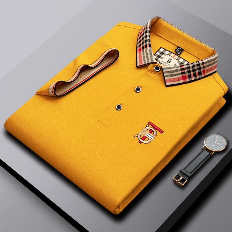 New Design High Quality men's polo shirts Custom LOGO Plus Size luxury t shirt men polo shirt wholesale