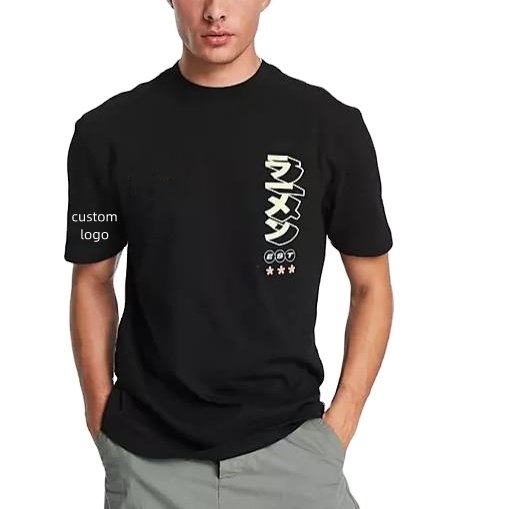 Custom gym unisex plain 100% cotton Embroidery fitness 3d puff print streetwear clothes summer essential v-neck men's t-shirt
