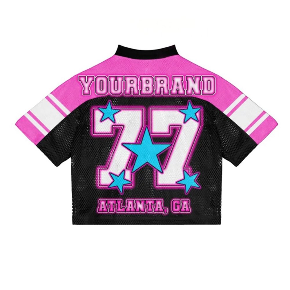 Custom men mesh applique embroidery patchwork quick dry shirt men's polyester digital print rugby boxy jersey net t-shirt