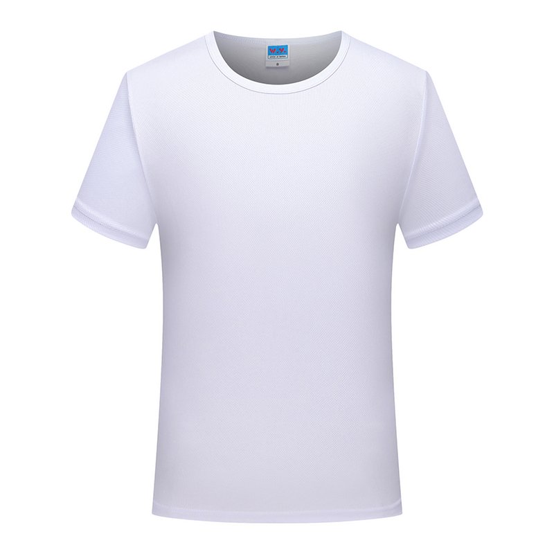 Wholesale Custom Print Plain Blank 100 Sublimation 100% Polyester White Sport Gym Run Quick Dri Dry Fit Men T Shirt