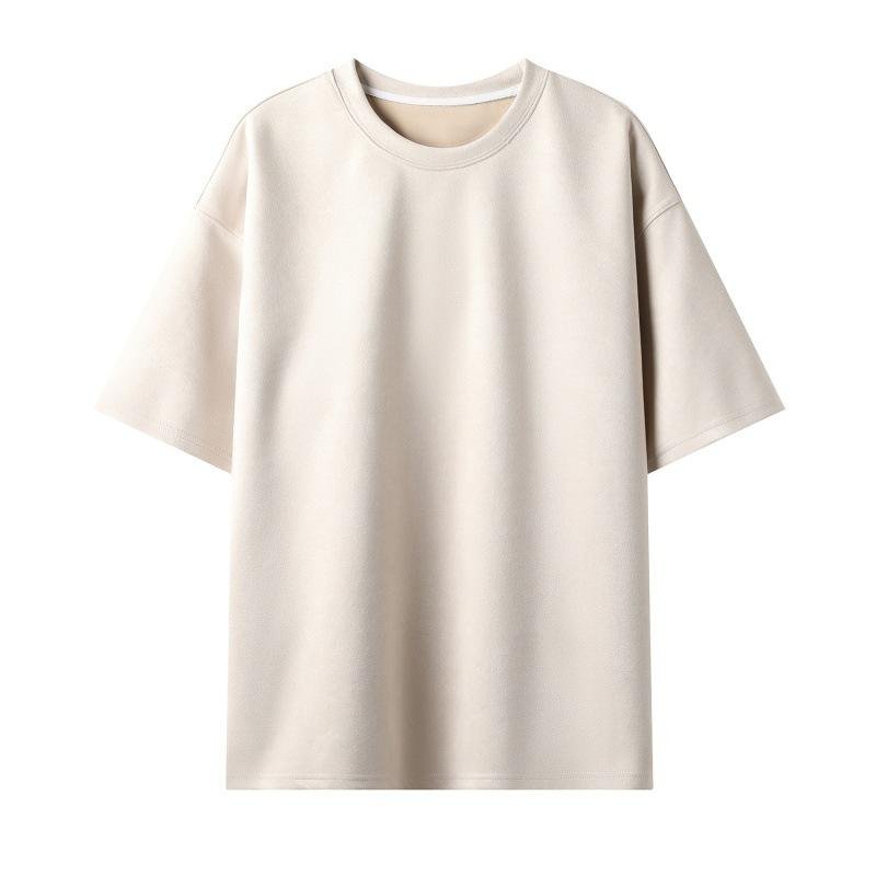 Summer Hot Sell High Quality Blank Casual T-shirt Cotton And Polyester T-shirt Custom Design Printed Logo Men T-shirt