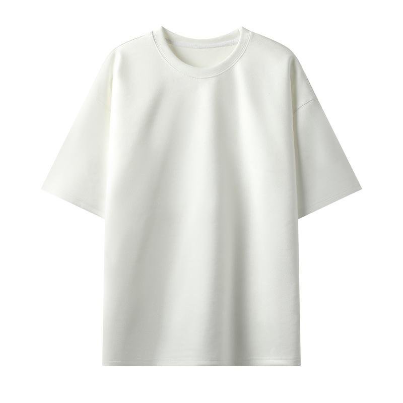 Summer Hot Sell High Quality Blank Casual T-shirt Cotton And Polyester T-shirt Custom Design Printed Logo Men T-shirt