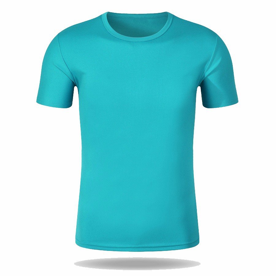 wholesale sports DryFit 100% Polyester T Shirt Custom Logo Printed T Shirt man Sublimation T-Shirt