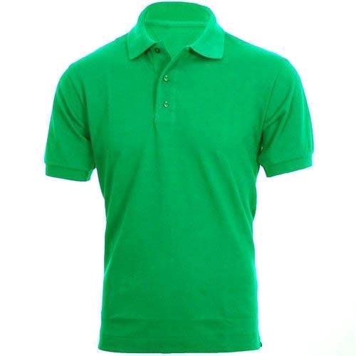 Green Color 100% Cotton High Quality Export Oriented Short Sleeve Polo Neck Polo Shirt For Men's From Bangladesh