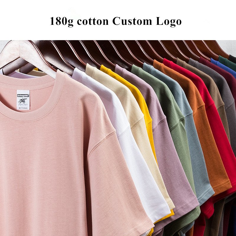 OEM Custom print logo 100% pure cotton t shirts white blank plain tshirt short sleeve unisex plus size men's t-shirt for men
