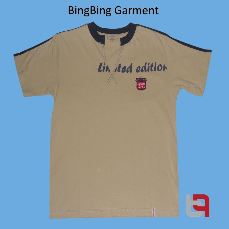 men's fashion basic T-shirt