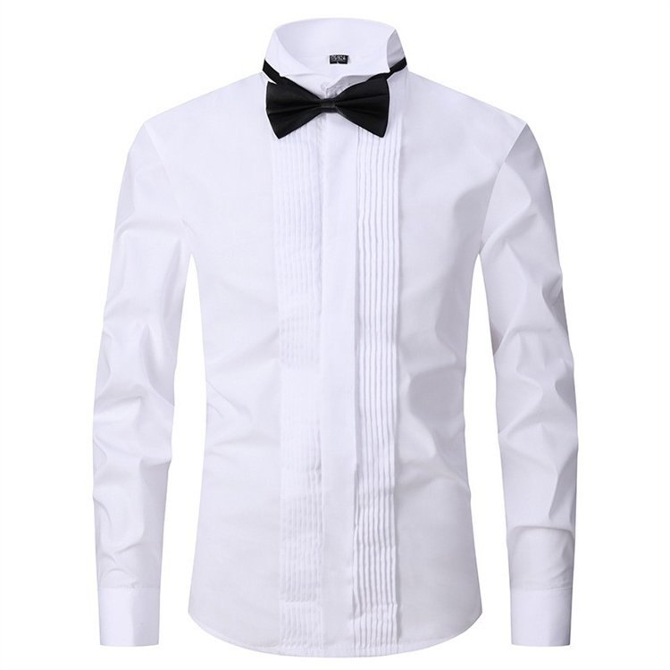 Men's tuxedo white shirt business banquet best man everything